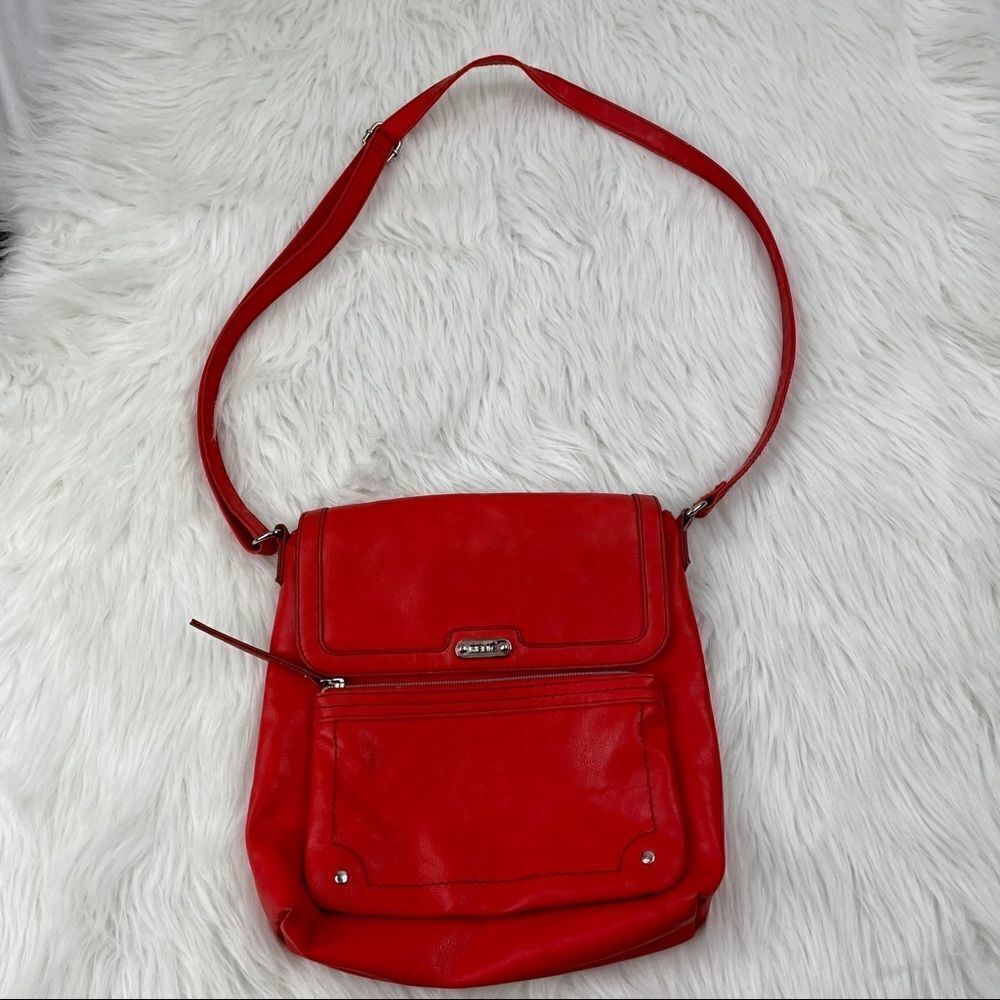 Relic Vegan Leather Crossbody Foldover Satchel